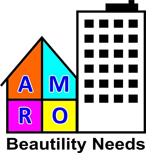 AMRO Beautility Needs Rectangular Door Mat Pvc Thick Doormat For Outdoor,Home,Offices,Restaurant,Hotel Etc.. Heavy Quality -12Mm Thickness,Grey Color,Weight 800  Gms,Size 40 X 60 Cms(16 X 24 Inches)