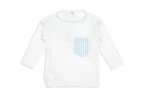 Boy's Rashguard with Striped Pocket