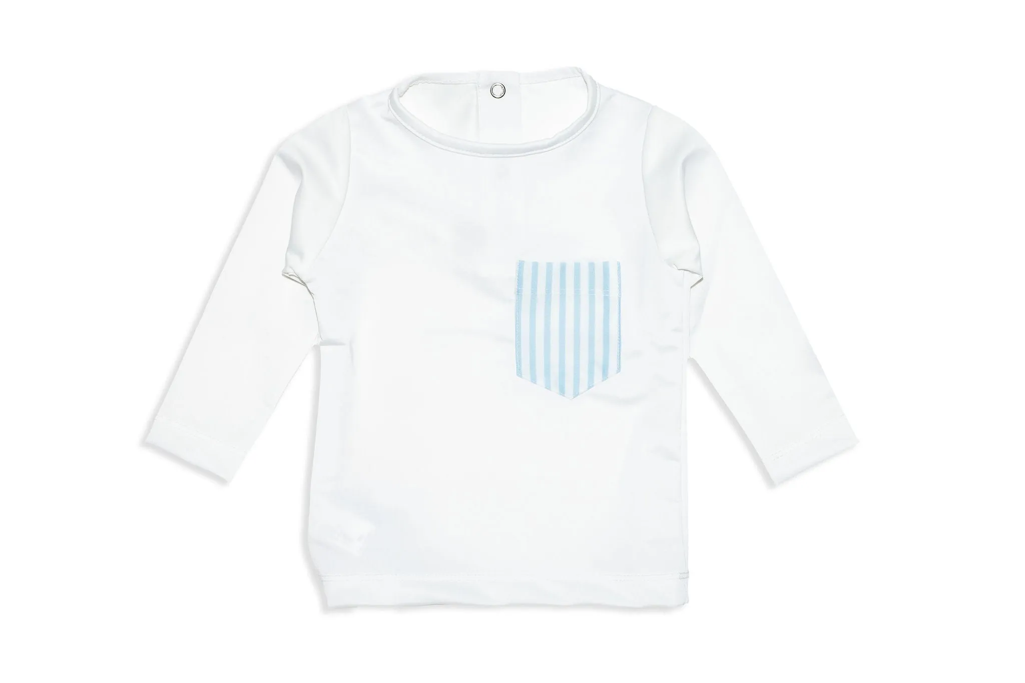 Boy's Rashguard with Striped Pocket