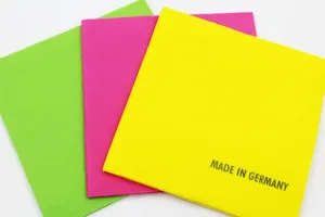 German Absorbent Cloth 3 pcs 15x15 Shammy German towels Shammy, Super Shorby