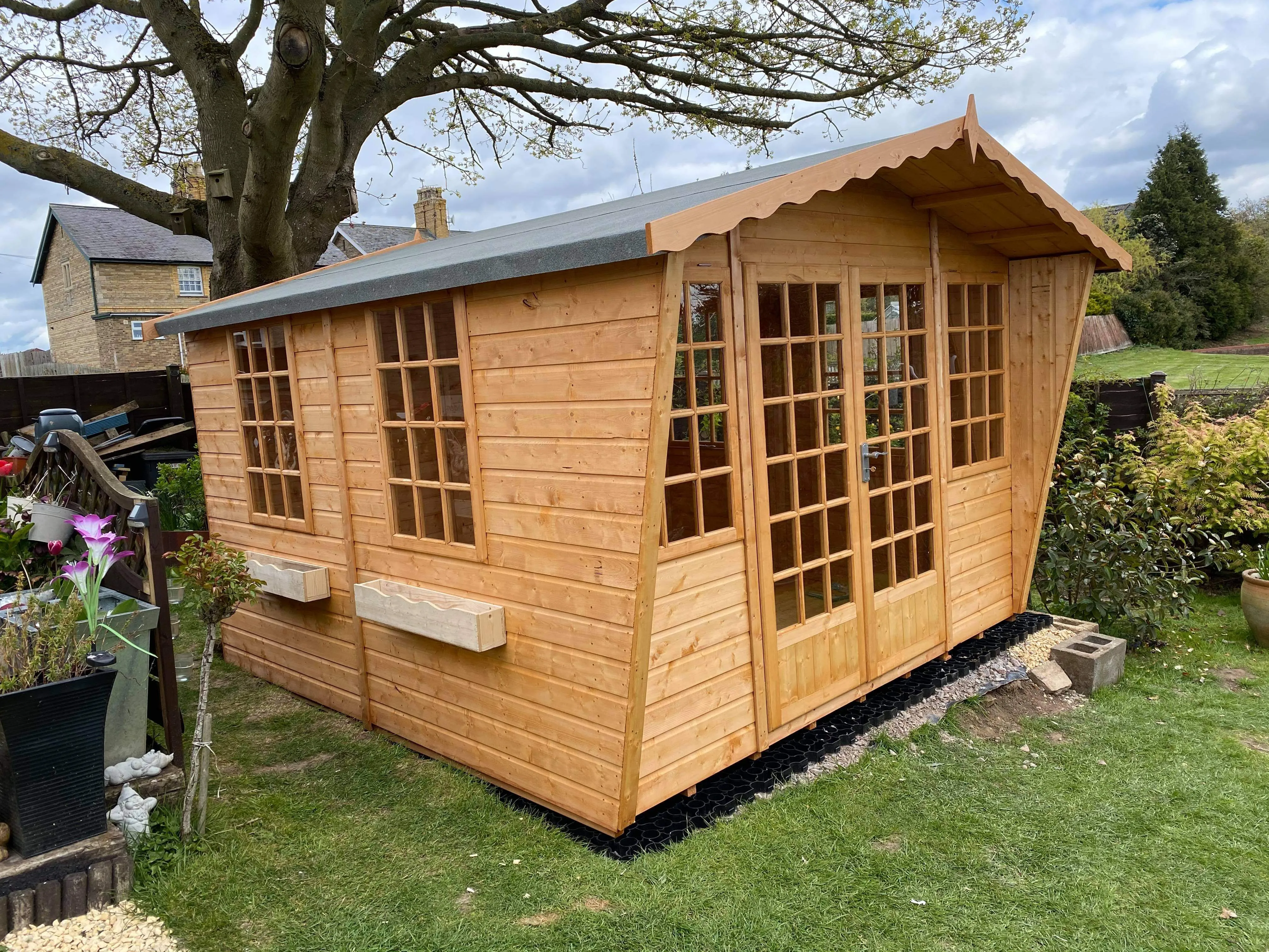 Goodwood Gold Beaulieu (10' x 8') Summerhouse