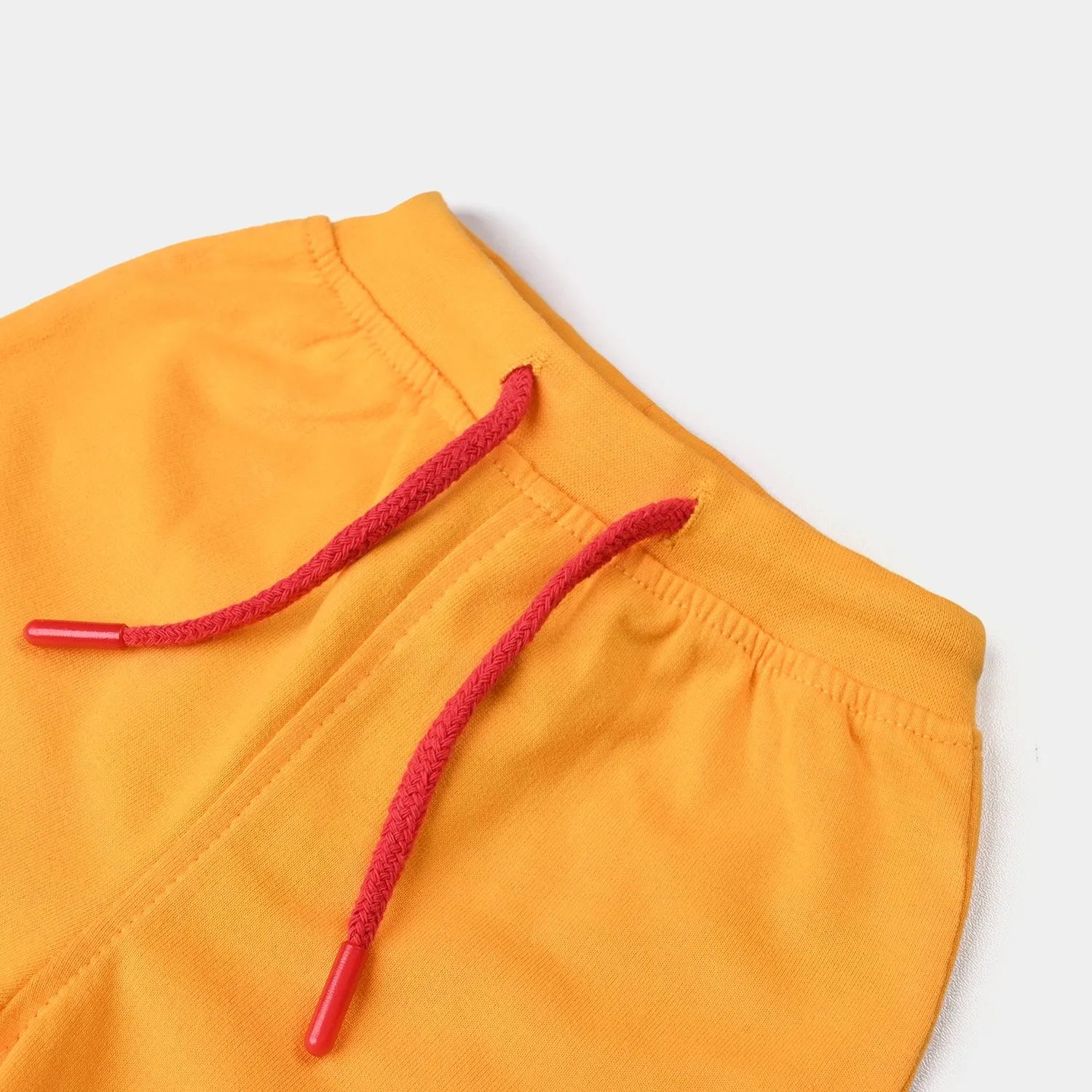 Infant Boys Cotton Terry Knitted Short Character-Citrus