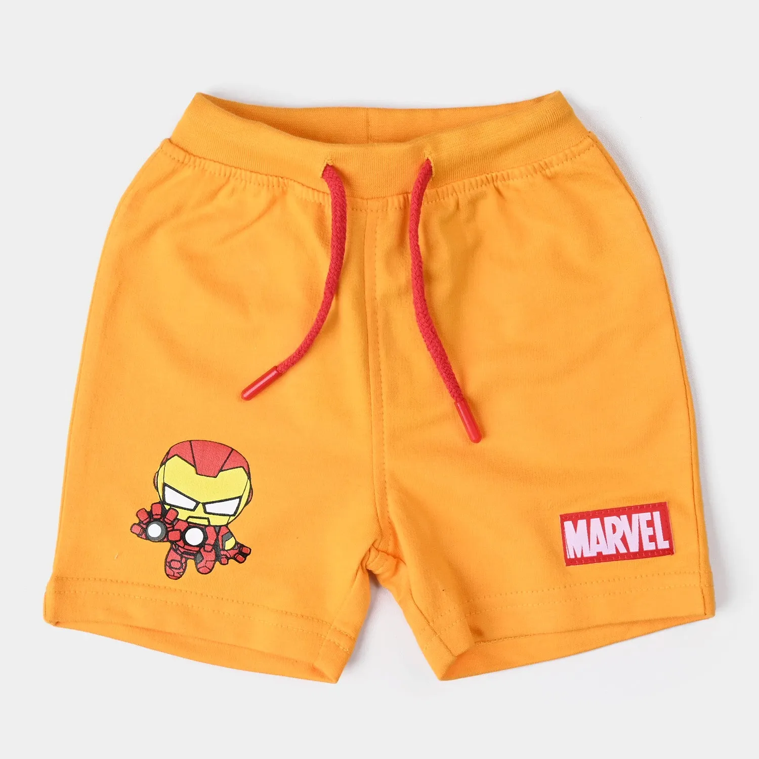 Infant Boys Cotton Terry Knitted Short Character-Citrus