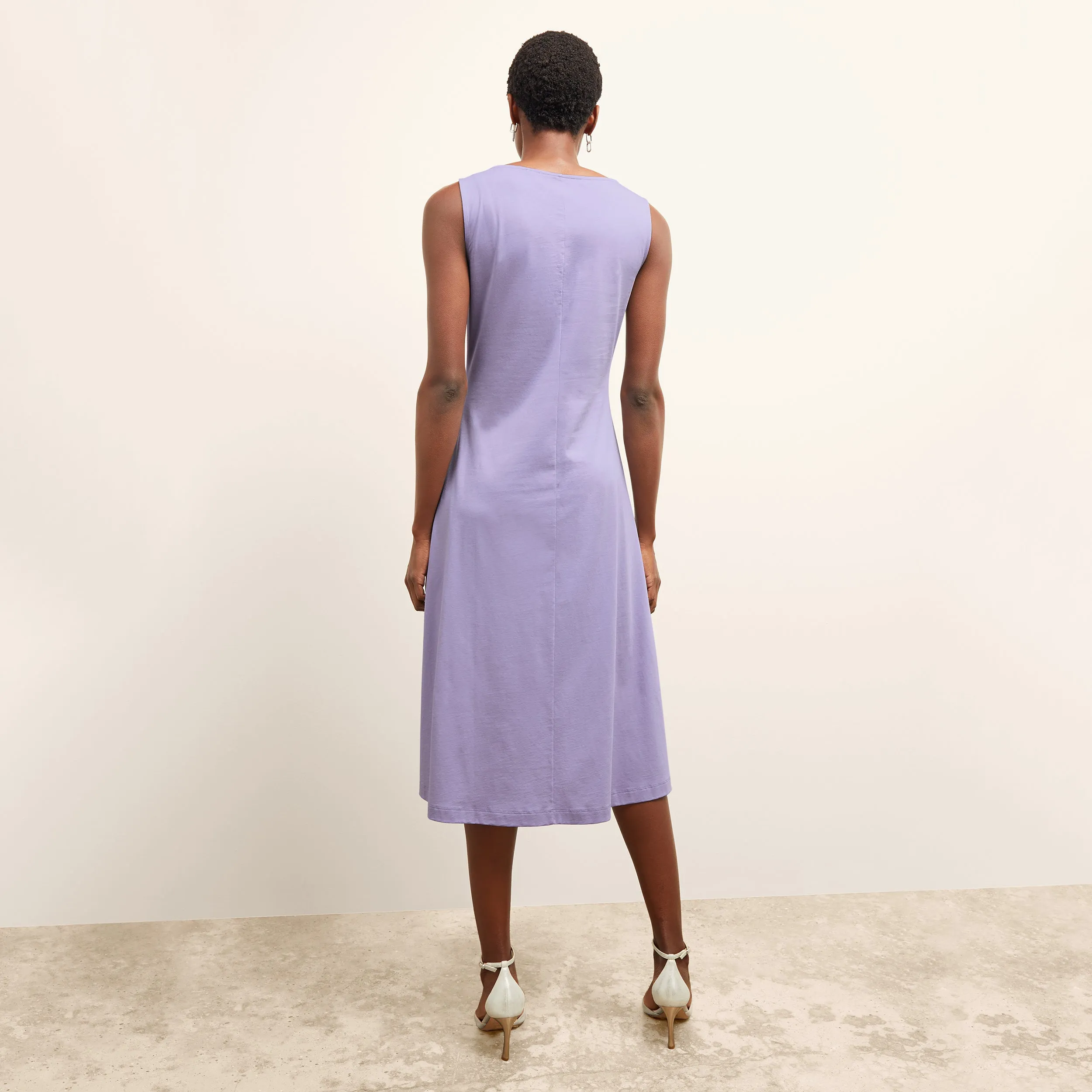 Milano Dress - Organic Jersey Pima Cotton :: Light Orchid