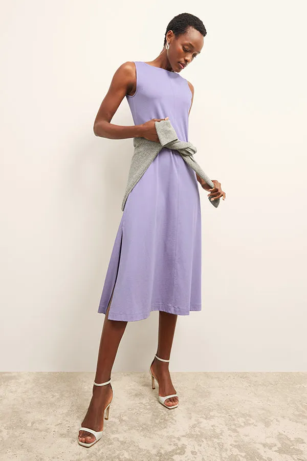 Milano Dress - Organic Jersey Pima Cotton :: Light Orchid
