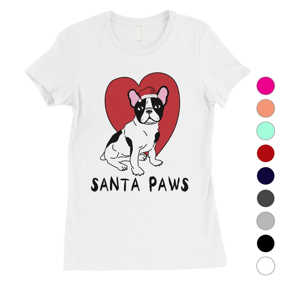 Santa Paws Womens T-Shirt