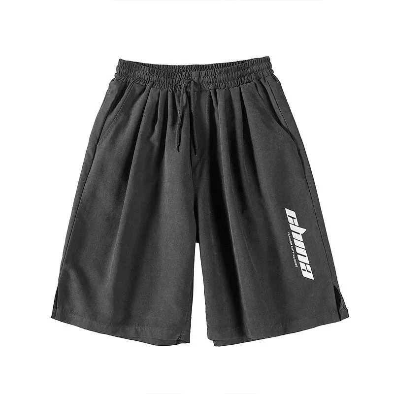 Shorts Men Loose Summer Pants Thin Stylish Casual knee length Trendy INS Trendy Outdoor Shorts
